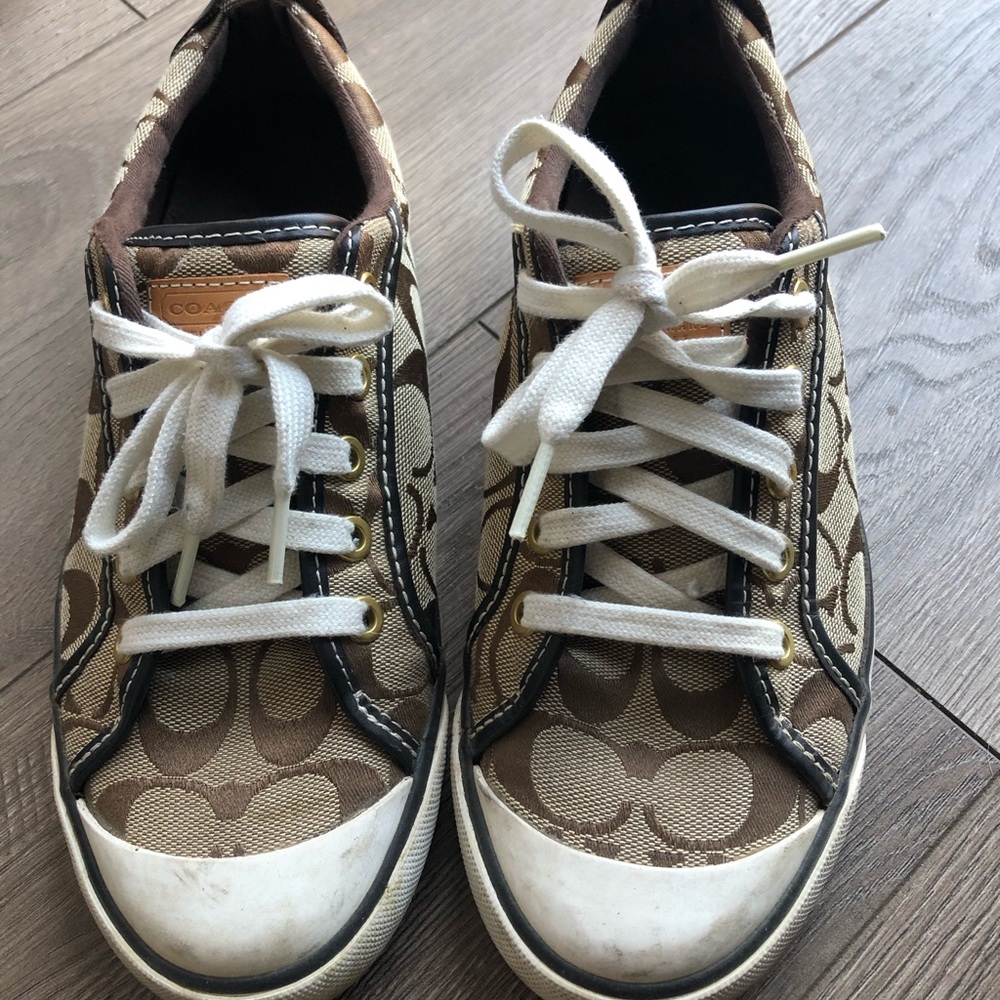Coach Barrett authentic Signature C tennis shoes